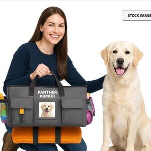 DOG Portable Hanging Travel Overdoor Bag Organizer Storage Green or  Gray Travel